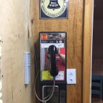 Payphone installed in my workshop
